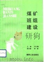 煤矿班组建设   1991  PDF电子版封面  7502006311  李士翘主编；张洪泉等编写 