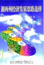 湘西州经济发展思路选择   1999  PDF电子版封面  7801461975  武吉海著 
