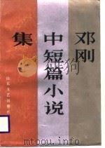 邓刚中短篇小说集   1986  PDF电子版封面     