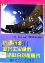 中国西部新兴工业城市经济社会对接研究（1995 PDF版）