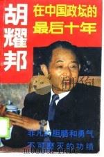 胡耀邦在中国政坛的最后十年（1989 PDF版）