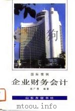国际惯例企业财务会计   1993  PDF电子版封面  7805515646  钱广勇编著 