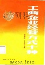工商企业经营方式十种   1987  PDF电子版封面    李安民，于自钧主编 