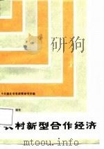 农村新型合作经济   1987  PDF电子版封面  721600034Ⅹ  中共湖北省委政策研究室编 