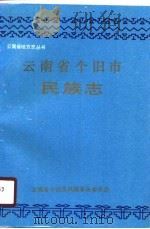 云南省个旧市民族志（1990 PDF版）