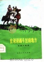 在爸爸战斗过的地方  短篇小说集   1974  PDF电子版封面    刘锡宏等著 