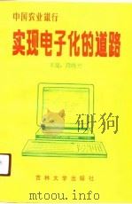 中国农业银行实现电子化的道路   1991  PDF电子版封面  7560109195  段晓兴主编 