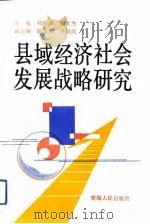 县域经济社会发展战略研究  青海省湟源县域经济社会发展指要（1991 PDF版）