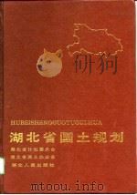 湖北省国土规划（1991 PDF版）