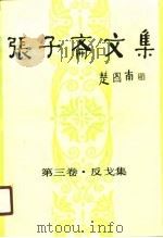 张子斋文集  第3卷  反戈集（1990 PDF版）