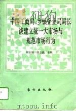 中国工商局、乡镇企业局局长谈建立统一大市场与规范市场行为（1994 PDF版）