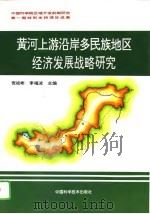 黄河上游沿岸多民族地区经济发展战略研究（1994 PDF版）