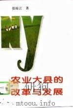 农业大县的改革与发展   1995  PDF电子版封面  7216017250  张琼江著 