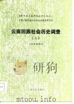 云南回族社会历史调查  3（1986 PDF版）