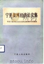 宁夏黄河经济论文集（1992 PDF版）