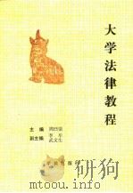 大学法律教程   1989  PDF电子版封面  7800606899  周曰荣，李彤，武文生 