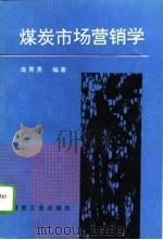 煤炭市场营销学   1995  PDF电子版封面  7502011439  庞昊勇编著 