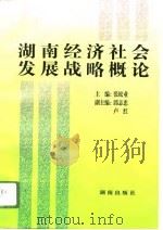 湖南经济社会发展战略概论（1996 PDF版）