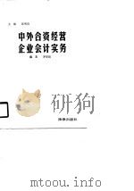 外向型企业经济法律实务系列专著  中外合资经营企业会计实务（1988 PDF版）