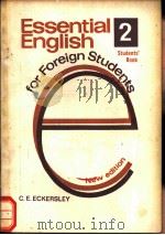 ESSENTIAL ENGLISH for Foreign Students BOOK ONE     PDF电子版封面     