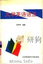 大学英语语法   1994  PDF电子版封面  781012496X  袁懋梓编著 