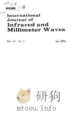International Journal of Infred and Millimeter Waves  （Vol.22  No.1-11  Jan-Nov.2001）/科技资料 (共12本)（ PDF版）