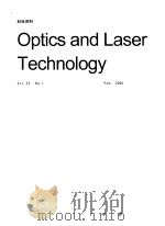 Optics and Laser Technology  Vol.33  (No.1-7)  Fib.2001/科技资料  (共7本)     PDF电子版封面     