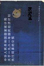 中华人民共和国国家统计局关于1981国民统计计划执行结果的公报  1982年4月29日   1982  PDF电子版封面  4166·387  国家统计局公布 