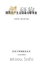 国际共产主义运动史参考资料（1976 PDF版）