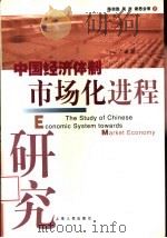 中国经济体制市场化进程研究   1999  PDF电子版封面  7208030685  陈宗胜，吴浙等著 