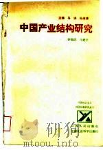 中国产业结构研究   1988  PDF电子版封面  7203002667  孙尚清，马建堂著 