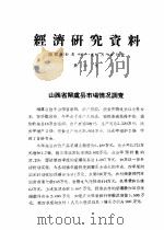 经济研究资料  山西省解虞县市场情况调查（ PDF版）