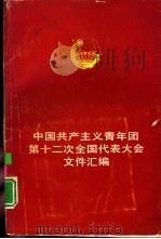 中国共产主义青年团第十二次全国代表大会文件汇编   1988  PDF电子版封面  7500603991  本社编 