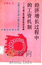 经济增长过程中的工资机制  对中国工资问题的宏观动态考察   1989  PDF电子版封面  7300007740  曾湘泉著 