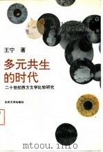 多元共生的时代  二十世纪西方文学比较研究   1993  PDF电子版封面  7301021798  王宁著 