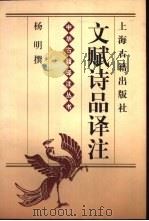 文赋诗品译注   1999  PDF电子版封面  7532526216  （晋）陆机，（梁）钟嵘著；杨明撰 