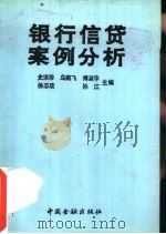 银行信贷案例分析   1991  PDF电子版封面  7504906484  史洪珍等主编 