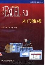 中文 Excel 5.0入门速成（1995 PDF版）