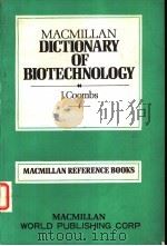 MACMILLAN DICTIONARY OF BIOTECHNOLOGY（ PDF版）