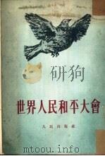 世界人民和平大会   1953  PDF电子版封面    中国人民保卫世界和平委员会辑 
