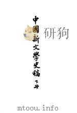 中国新文学史稿  下（1953 PDF版）