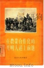 在农业合作化的光明大道上前进   1955  PDF电子版封面    北京大众出版社编辑 
