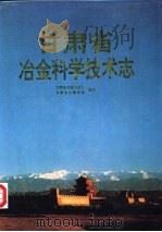 甘肃省冶金科学技术志（1997 PDF版）