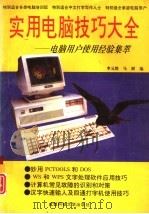 实用电脑技巧大全（1994 PDF版）