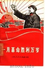 一月革命胜利万岁   1967  PDF电子版封面  3074·453  上海人民出版社编辑 