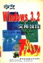 中文Windows 3.2实用教程   1996  PDF电子版封面  7560604625  武岳山，贾冬编著 