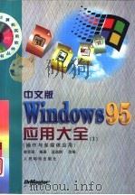 中文版Windows95应用大全 1 操作与多媒体应用   1997  PDF电子版封面  7115065543  桂思强编著；蓝益群改编 