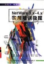 NetWare 3.x-4.x实用培训教程   1997  PDF电子版封面  7560605338  蔡皖东编著 