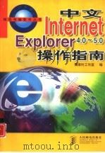 中文Internet Explorer 4.0-5.0操作指南   1998  PDF电子版封面  711507500X  指南针工作室编 