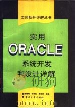 实用ORACLE系统开发和设计详解   1995  PDF电子版封面  7505328921  陶辅周，杨代伦，李旭伟主编 